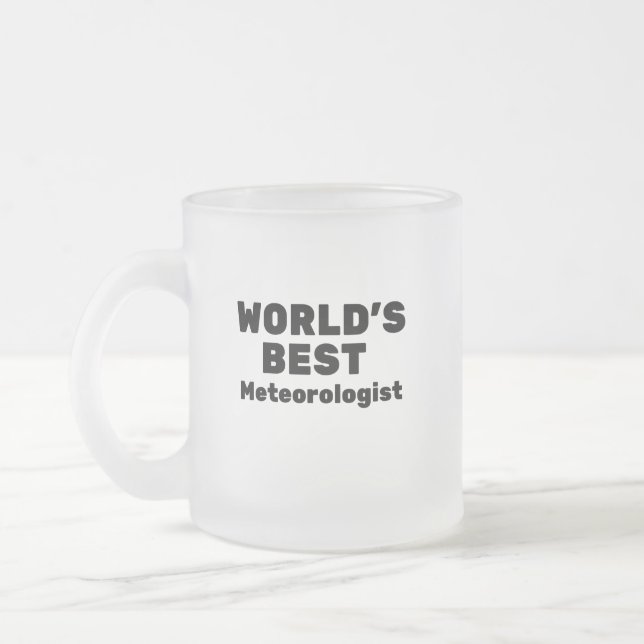 Tasse Givré Meilleur météorologue (Gauche)
