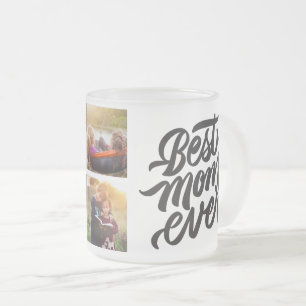 Tasse Givré Meilleure Maman Jamais Personnalisée 6 Photo Colla