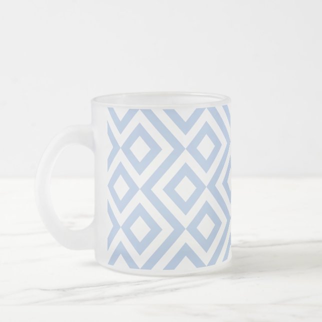 Tasse Givré Mélange bleu clair et blanc (Gauche)
