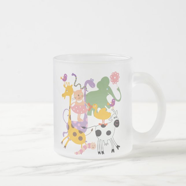 Tasse Givré Ménagerie animale (Droit)
