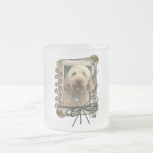 Tasse Givré Merci - pattes en pierre - GoldenDoodle