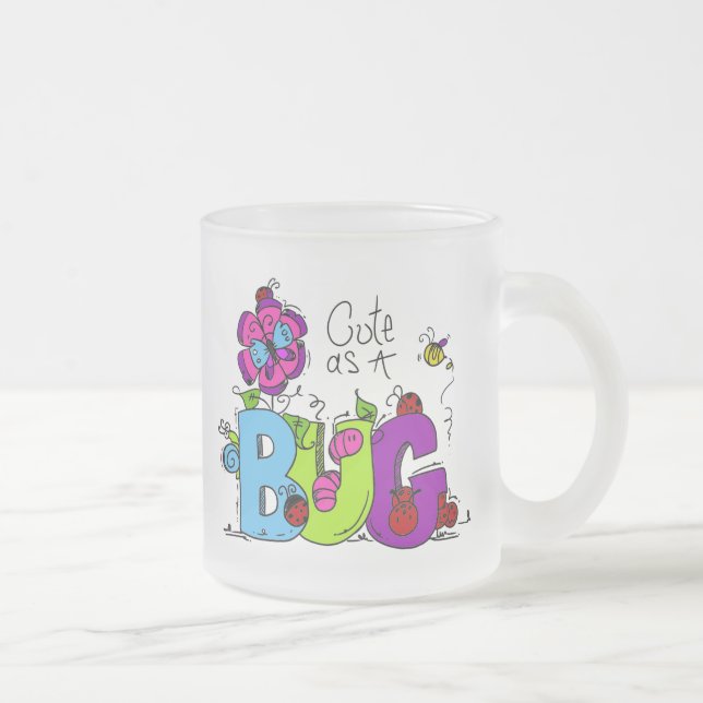 Tasse Givré Mignon comme insecte (Droit)