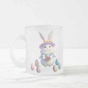 Tasse Givré Mignonne lapin de Pâques 01