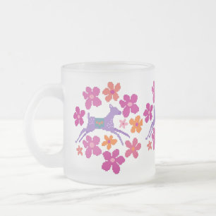 Tasse Givré Mod Deer dans la boue Fleur sauvage