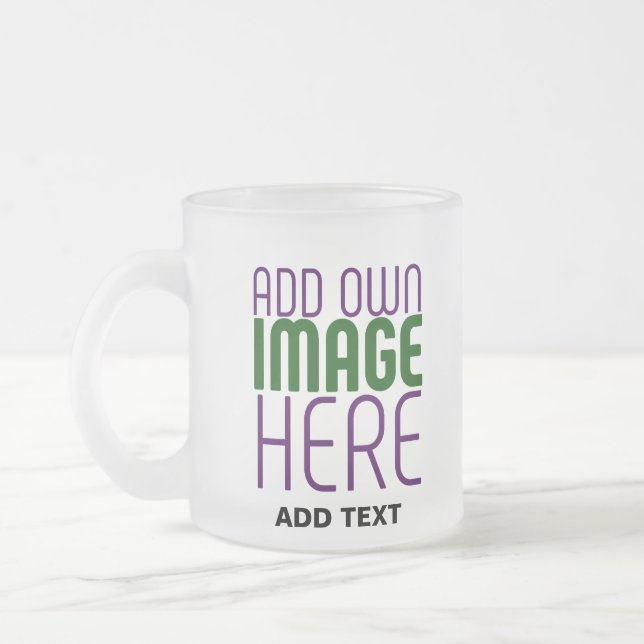 TASSE GIVRÉ MODÈLE DE TEXTE D'IMAGE BLANCHE SIMPLE MODERNE (Gauche)