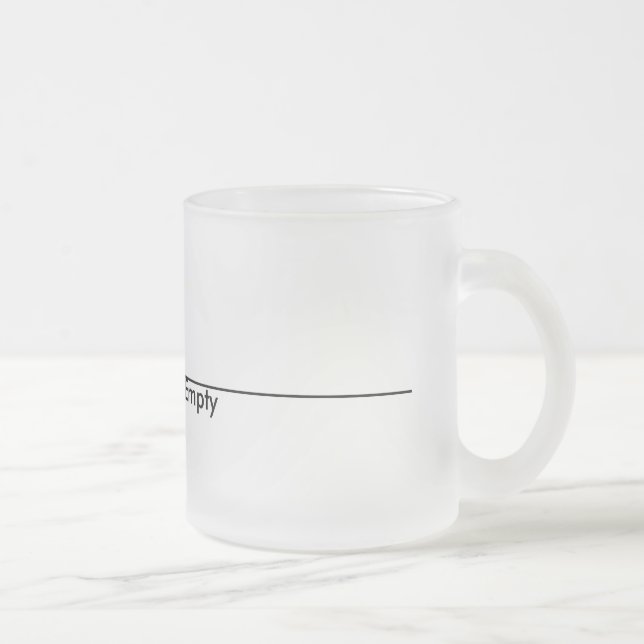 Tasse Givré Moitié vide (Droit)