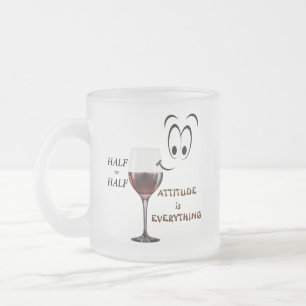 Tasse Givré Moitié Vide Ou Moitié Plein ?  L'Attitude est to