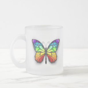 Tasse Givré Monarque papillon arc-en-ciel