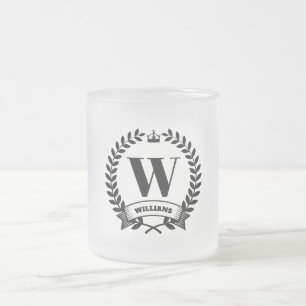 Tasse Givré Monogramme familial