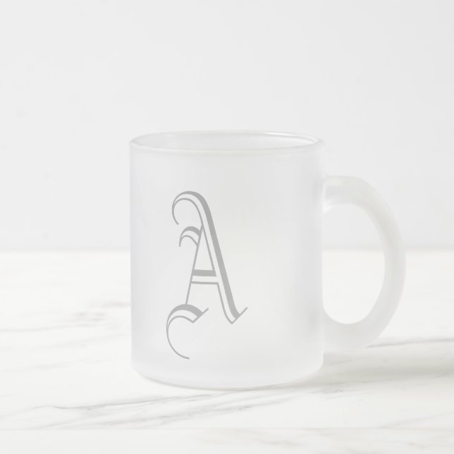 Tasse Givré Monogrammes (Droit)