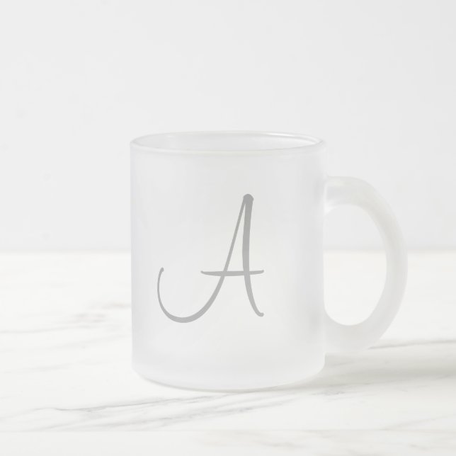 Tasse Givré Monogrammes (Droit)