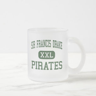 Tasse Givré Monsieur Francis Drake - pirates - haut - San