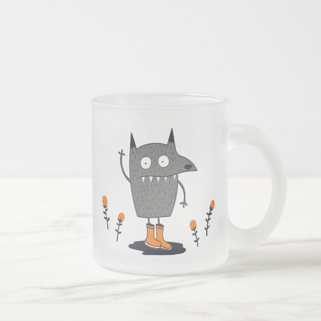 Tasse Givré Monstre Drôle (Droit)