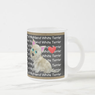 Tasse Givré Montagne Terrier blanc occidentale