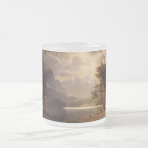 Tasse Givré Montagnes Nature Eau Ciel Parc Albert Bierstadt