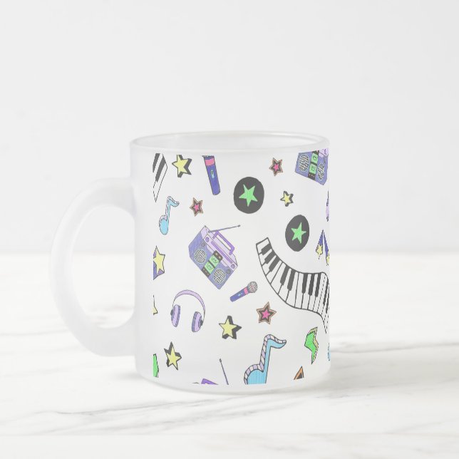 Tasse Givré Montez la musique (Gauche)