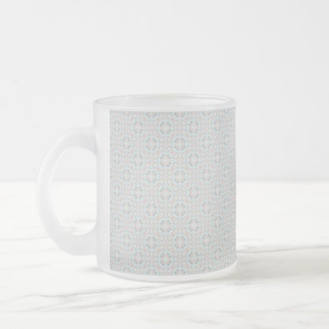 Tasse Givré Motif de coquillages en continu (Gauche)