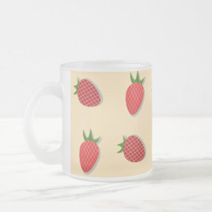 Tasse Givré Motif de fraises pour les fruits à l'été bonnes vi
