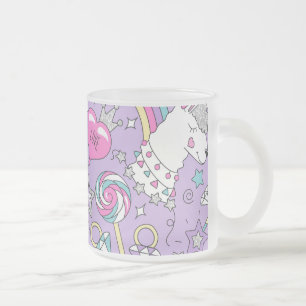 Tasse Givré Motif de lama 1