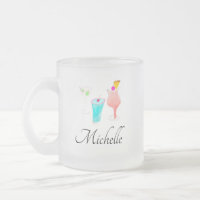 Motif de Margarita de cocktail à l'aquarelle   Nom