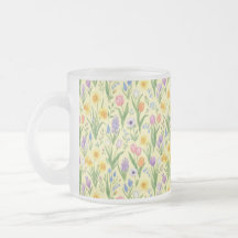 Motif d'éclosion printanière