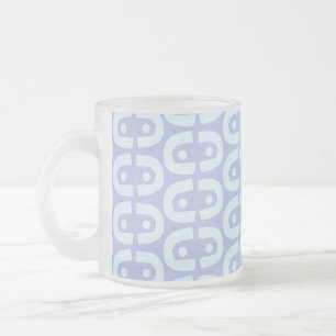 Tasse Givré Motif Moderne Vibrant avec des Formes de Couleurs