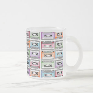 Tasse Givré Motif Pastel Retro