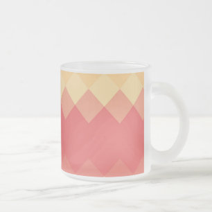 Tasse Givré Motif vintage Diamond Chevron