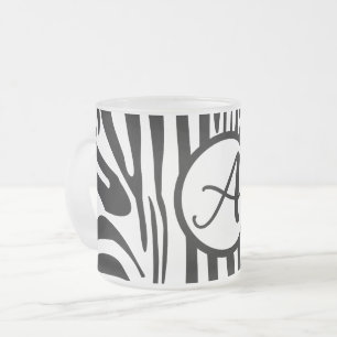 Tasse Givré Motif Zèbre