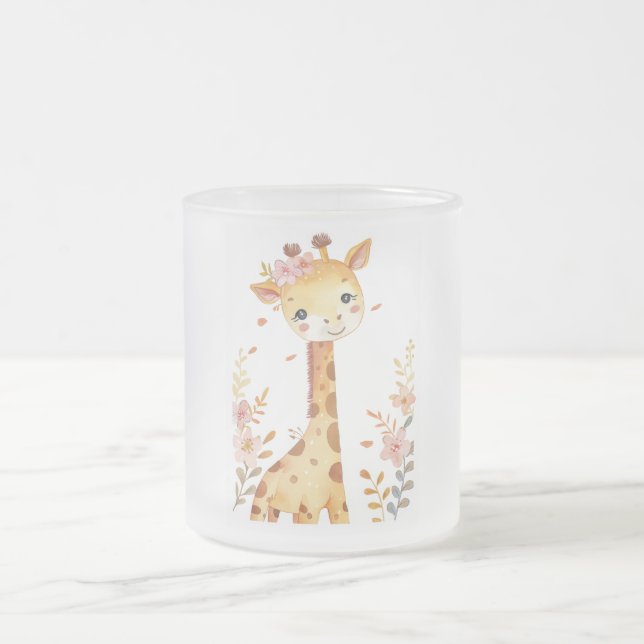 Tasse Givré "Mug en verre girafe" (Centre)