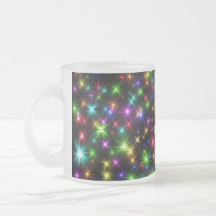 Tasse Givré Multicolor Christmas Star Rays-57191