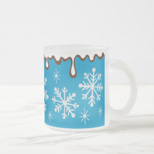 Tasse Givré Musique de flocon de neige