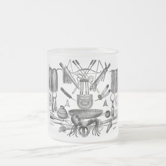 Tasse Givré Musique d'objets indiens (Centre)