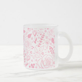 Tasse Givré Musique florale congelée