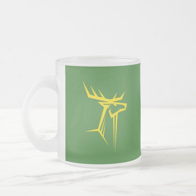 Tasse Givré Musique jaune et verte (Gauche)