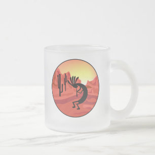 Tasse Givré Musique Kokopelli de Sunset