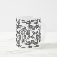 Musique Motif de guitare électrique sur mesure