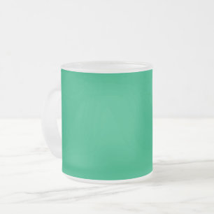 Tasse Givré Musique verte émeraude personnalisée
