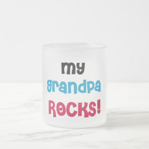 Tasse Givré My Grand-pa Rocks Tshirts et cadeaux