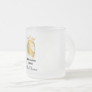 Tasse Givré My Lion Dad – Golden Lion Father gift for Dad