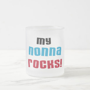 Tasse Givré My Nonna Rocks T-shirts et cadeaux