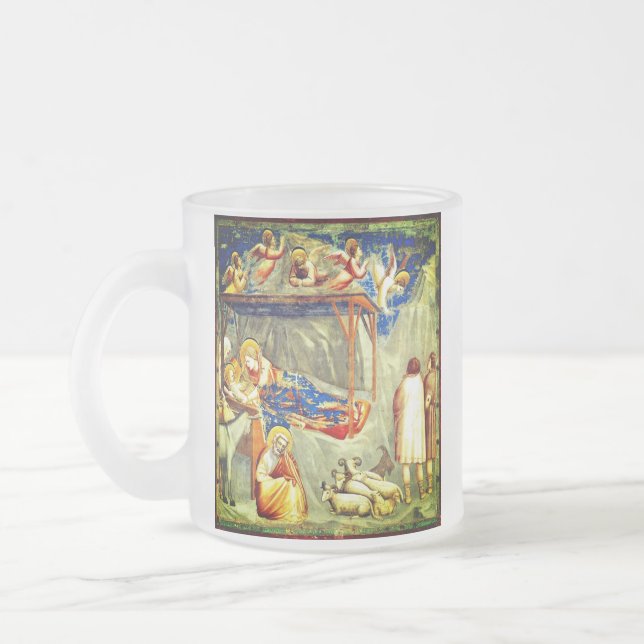 Tasse Givré Nativité Naissance de Jésus  (Gauche)