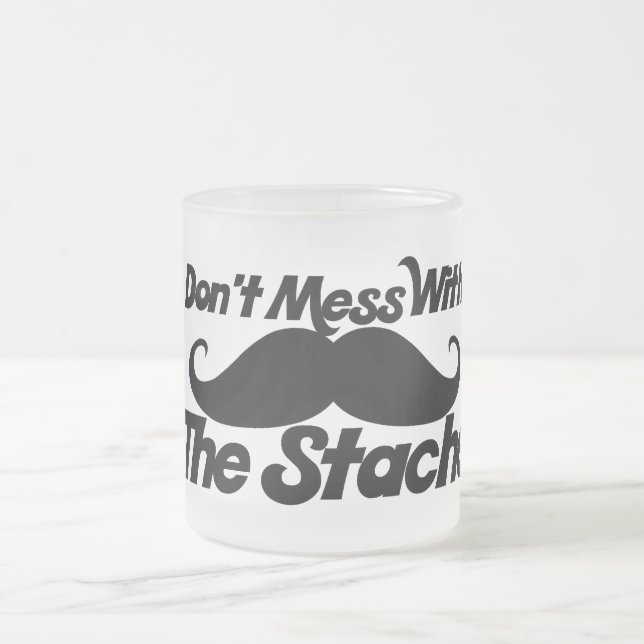 Tasse Givré Ne manquez pas la stache (Centre)