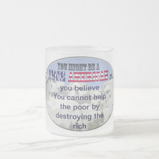 Tasse Givré ne peut pas aider des pauvres en détruisant des