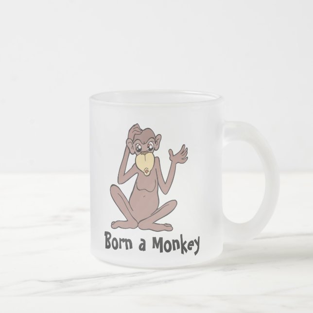 Tasse Givré Né un singe (Droit)