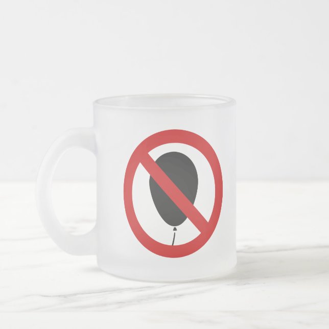 Tasse Givré NO Cry Babies & NO Balloon ⚠ Thai Signes ⚠ (Gauche)