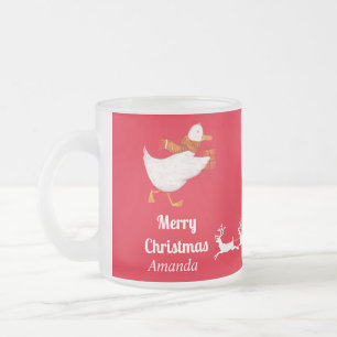 Tasse Givré Noël du canard mou