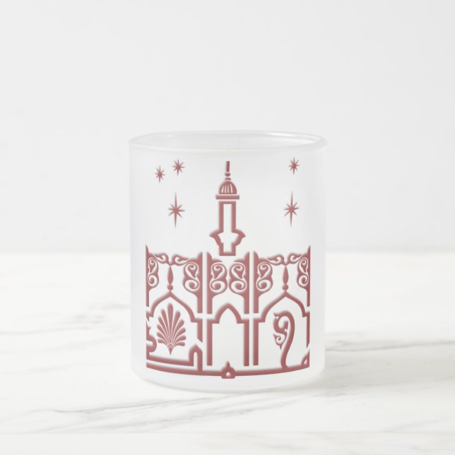 Tasse Givré nom de l'arabe de Mohamed (Centre)