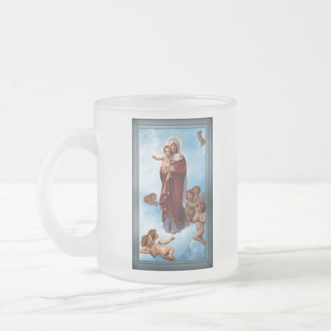 Tasse Givré Notre-Dame des Anges par William Bouguereau (Gauche)