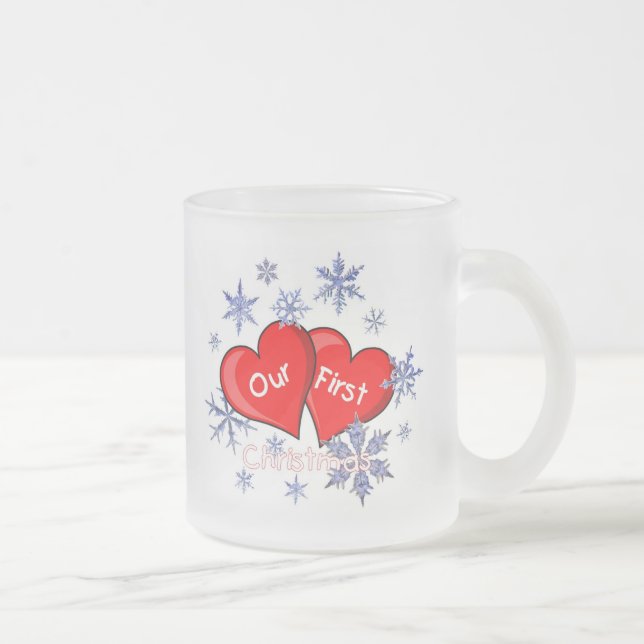 Tasse Givré Notre premier Noël (Droit)